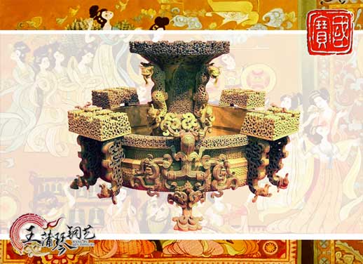 銅尊盤，曾侯乙尊盤，國寶級文物之一